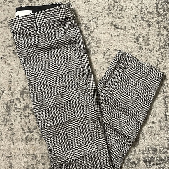 B&W GINGHAM PANTS - Picture 2 of 3